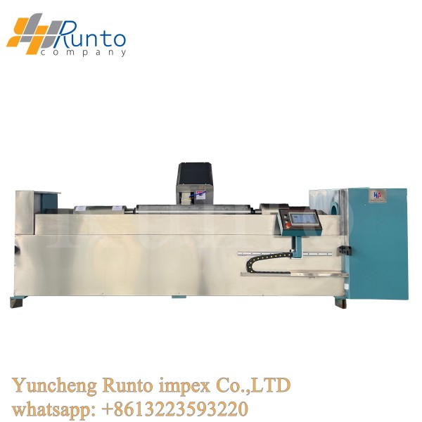 Rotogravure cylinder making chrome polishing machine